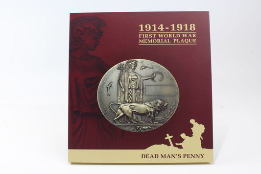 First World War Memorial Plaque Replica