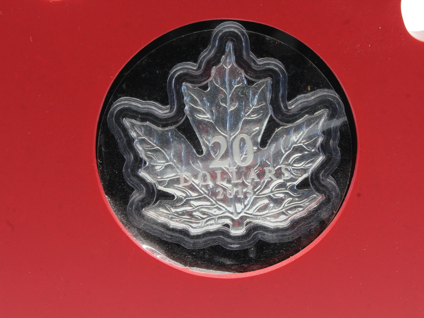 2015 Canada $20 The Canadian Maple Leaf Silver Coin