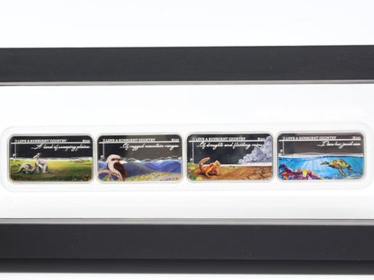 2015 Australia Sunburnt Country 1 Oz Silver Proof Four Coin Set