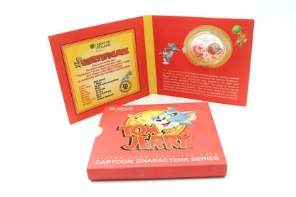 Niue 2013 $1 Cartoon Characters: Tom Jerry Silver Commemorative Coin