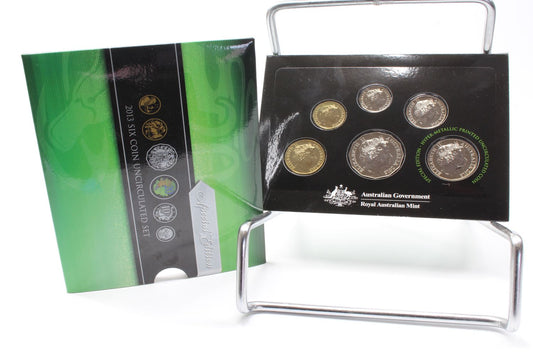 2013 Six Coin Uncirculated Mint Set Special Edition -Coloured 20c