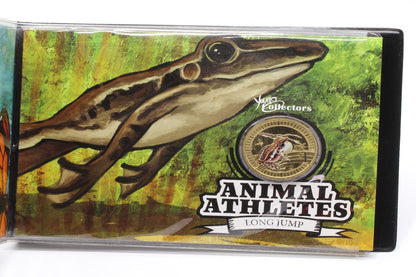 2012 Australia $1 Young Collectors Animal Athletes Colour set