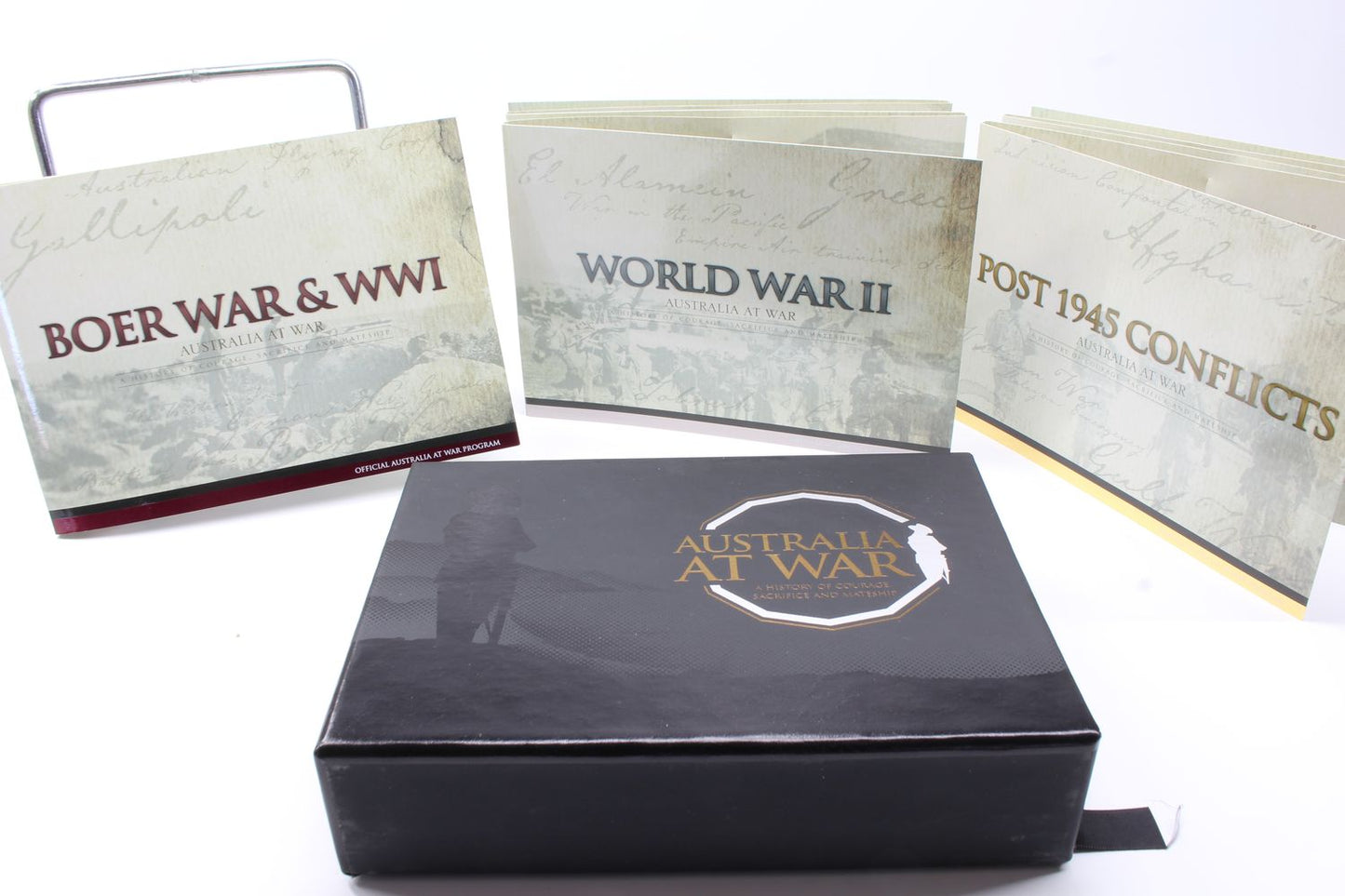 2014, 2015, 2016 Australia At War 50c cent RAM 18 Coin Set in Ram box