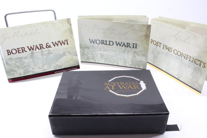 2014, 2015, 2016 Australia At War 50c cent RAM 18 Coin Set in Ram box