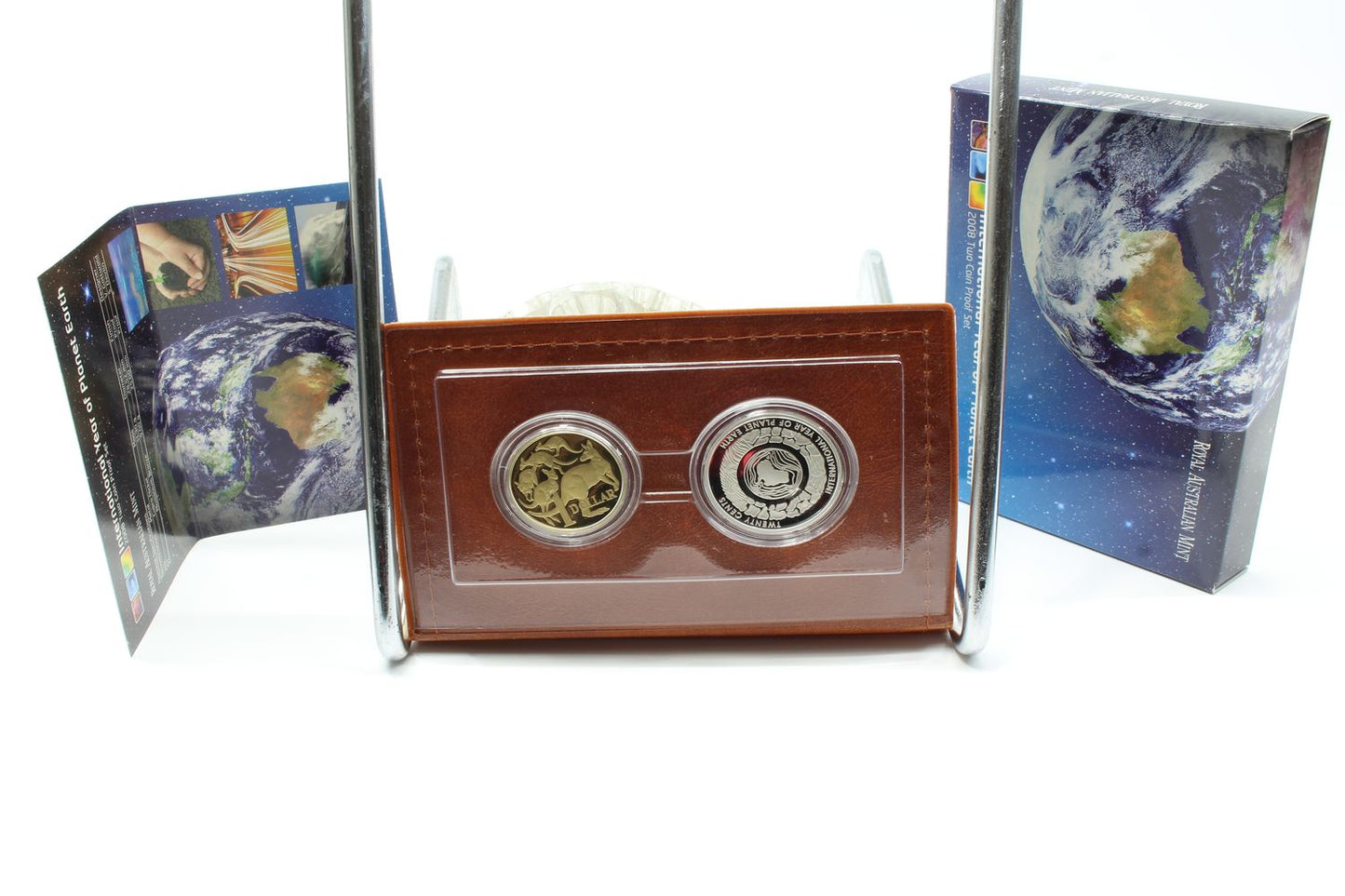 2008 Australia International Year of Planet Earth Two coin Proof Set