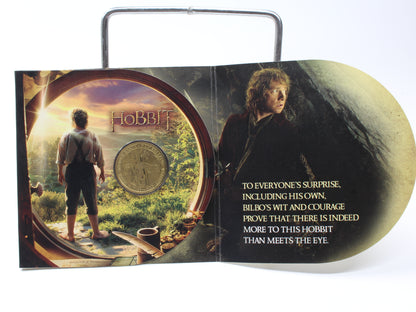 2012 New Zealand Hobbit $1 UNC Coin On Card