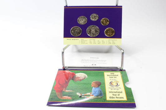 1999 Australia Mint Coin Set International Year of Older Persons