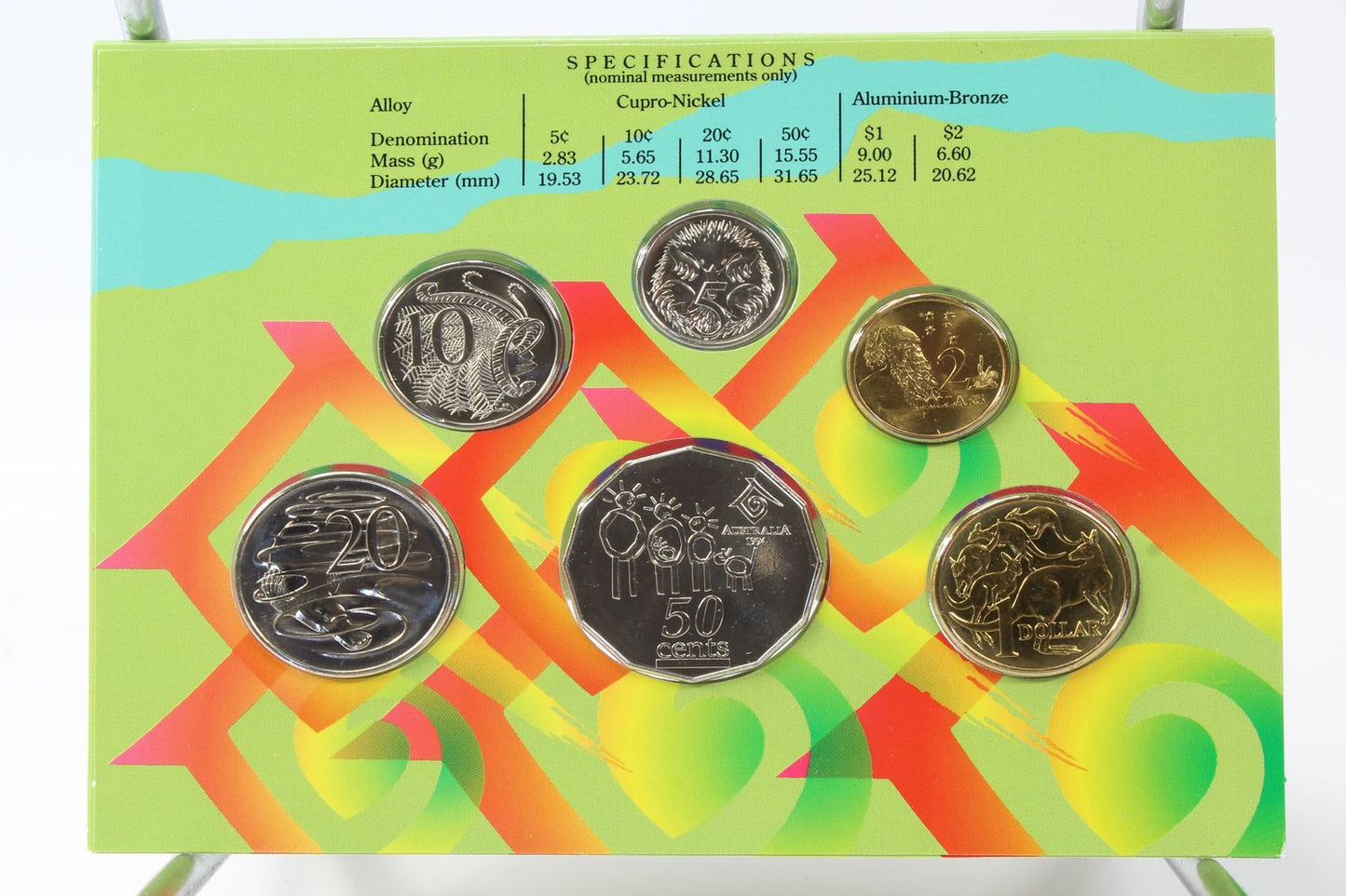 1994 Australia Mint Coin Set