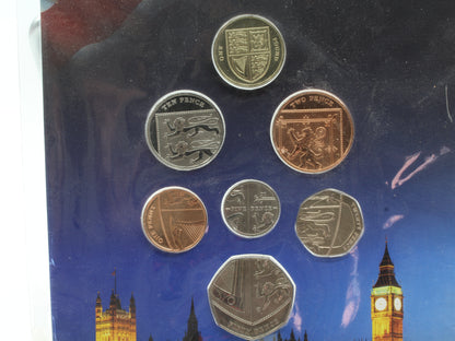 2013 United Kingdom Melbourne International Coin & Banknotes Definitive Coin Set