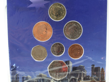 2013 United Kingdom Melbourne International Coin & Banknotes Definitive Coin Set