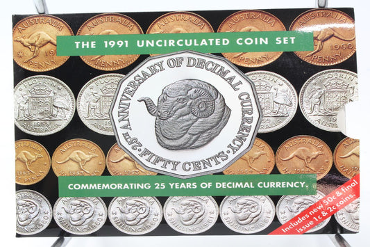 1991 Australia Mint Uncirculated Coin Set