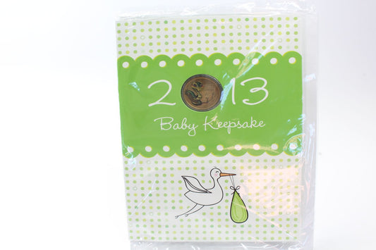 2013 Australia $1 Coin Baby Keepsake Year of The Snake