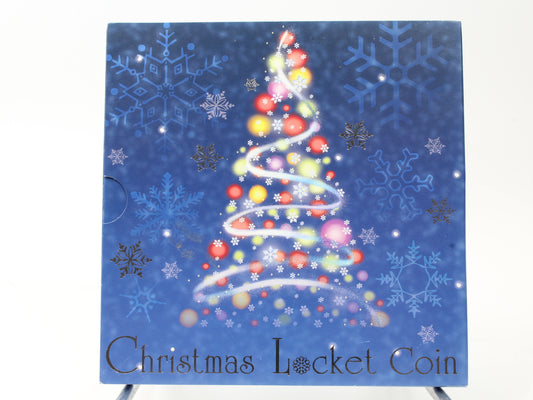 2012 Australia $1 Silver Proof Christmas Locket Coin