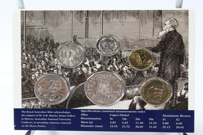 1996 Uncirculated Australia Mint Coin Set