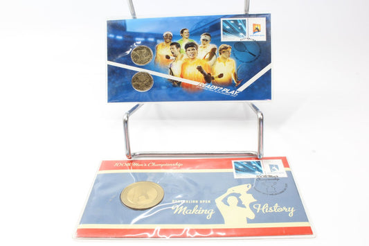 2012 Australia Tennis 100th Men's Championship Stamp & $5 Coin Cover
