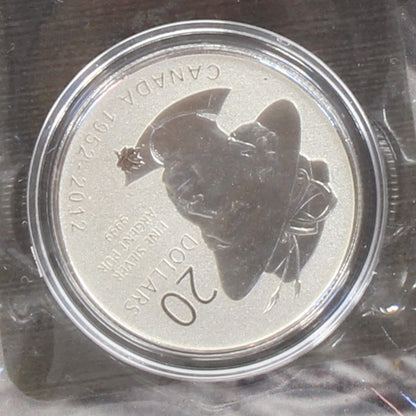 2012 Canada $20 Silver coin A Celebration 60 Years in the Making