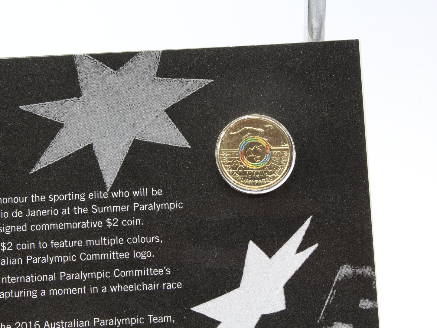 2016 Rio Olympic Team $2 Coloured 5 Coin Collection + 1 Paralympic Games $2 Coin