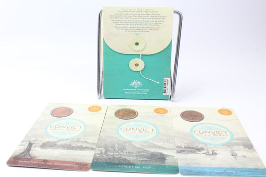 2016 Australia Convict Love Tokens Three Coin Set
