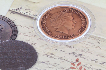 2016 Australia Convict Love Tokens Three Coin Set
