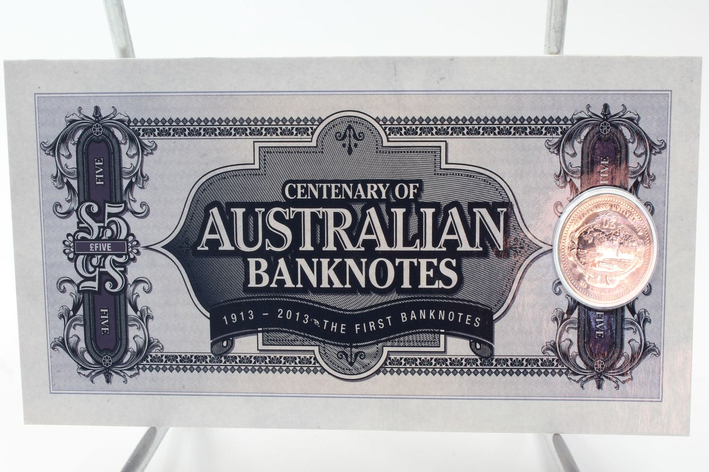 2013 Australia Centenary of Australian Banknotes set, 2 x 20c & 50c Set
