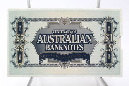2013 Australia Centenary of Australian Banknotes set, 2 x 20c & 50c Set