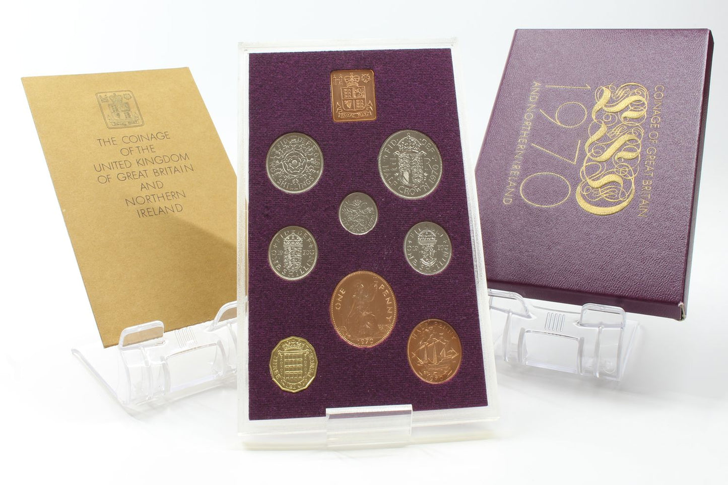1970 Royal Mint Coinage of Great Britain and Northern Ireland Proof Coin Set