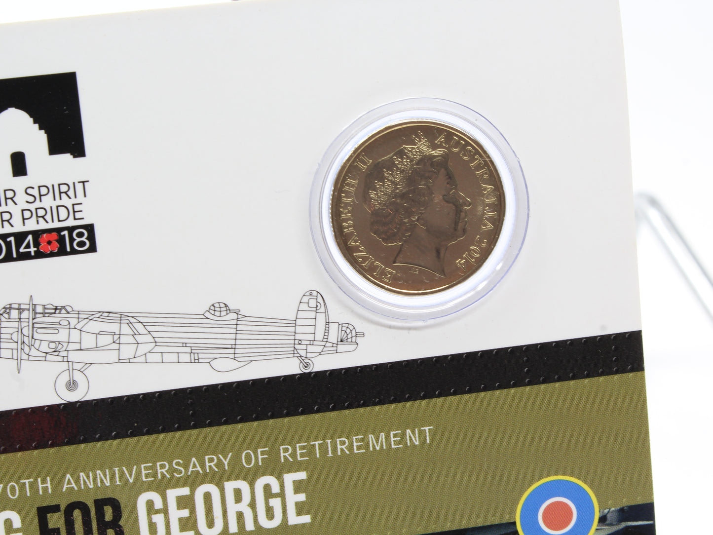 2005 & 2014-2015 Australia $1 Carded Coin X 3