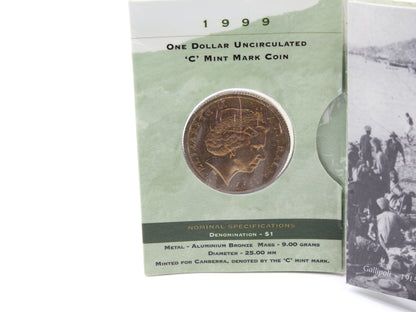 1997-1999 Australia Canberra C Mint mark Coin
