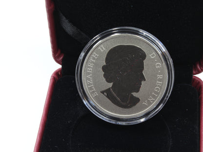 2013 Canada 25 Cents Quetzalcoatlus & Tylosaurus Pembinensis Coloured Coin