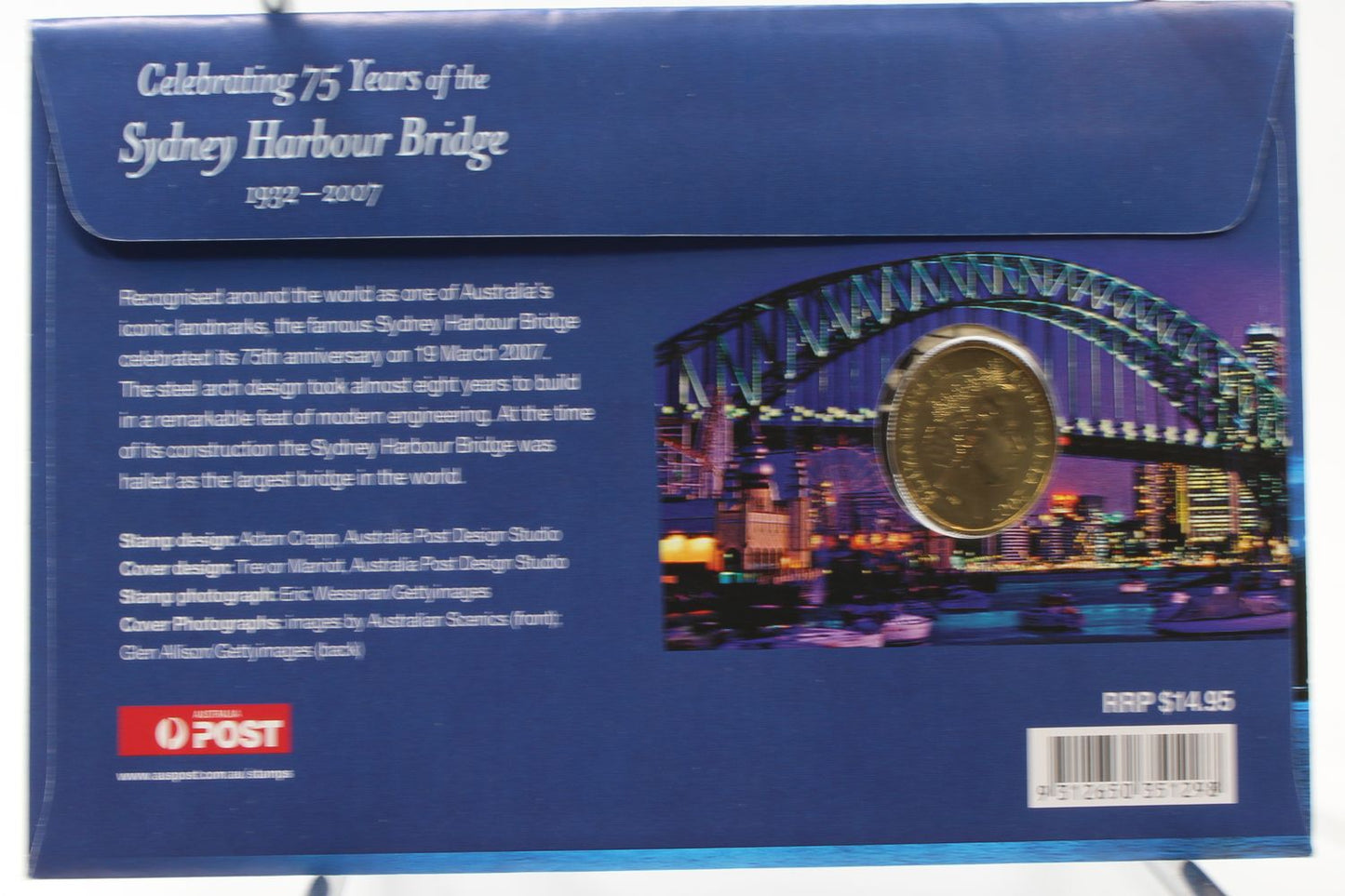 2007 Australia $1 Celebrating 75 Years of the Sydney Harbour Bridge Coin