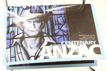 2015 Australia Centenary Anzac Four Coin Mintmark & Privy Mark Set