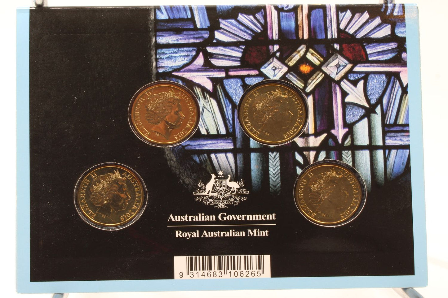 2015 Australia Centenary Anzac Four Coin Mintmark & Privy Mark Set