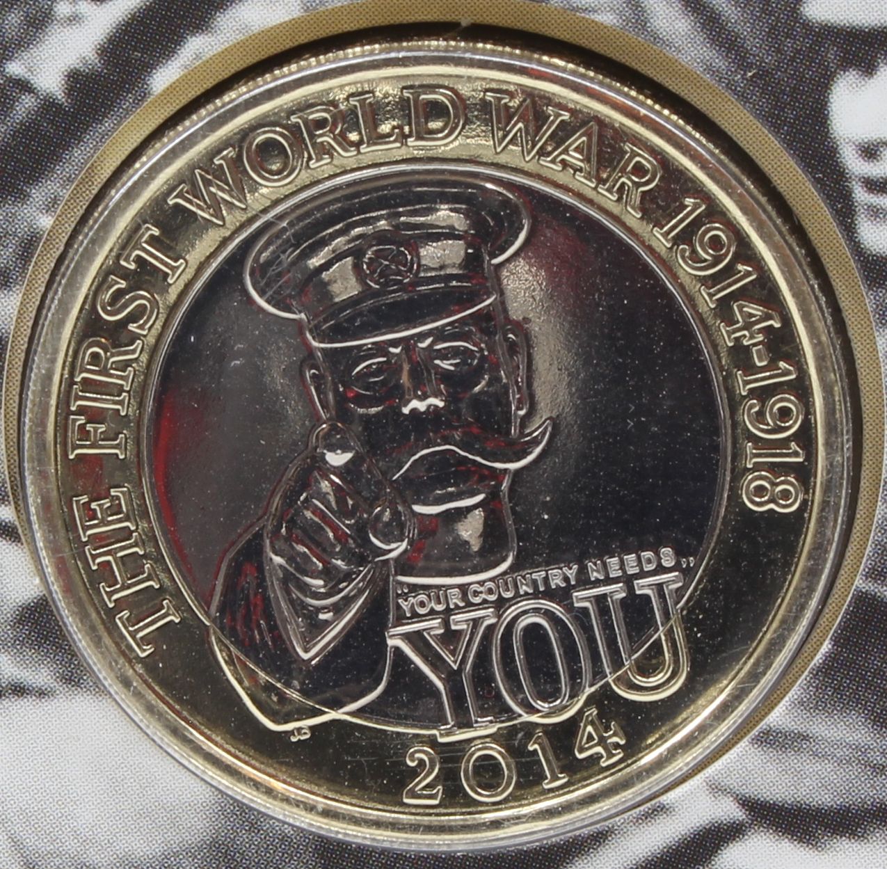 2014 United Kingdom 2 Pounds 100th Anniversary of the First World War UNC Coin