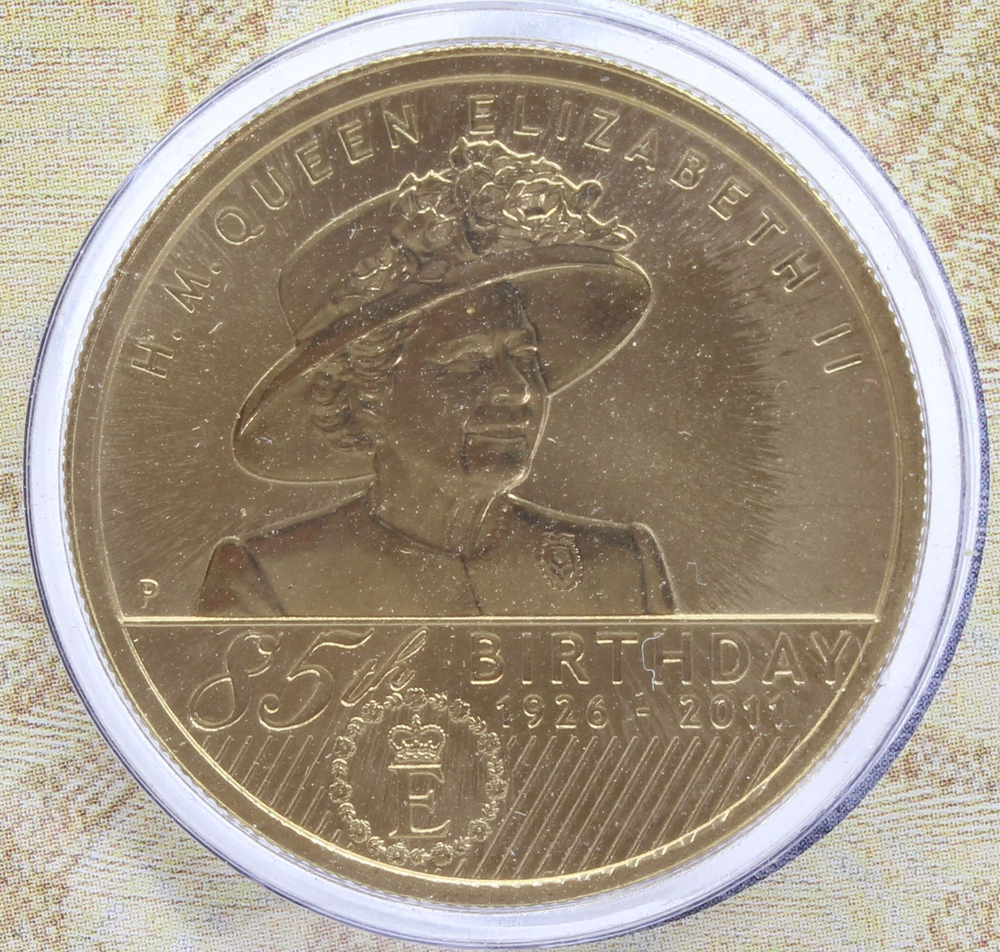 2011 & 2016 Australia $1 Queen's Birthday Uncirculated Coin On Card