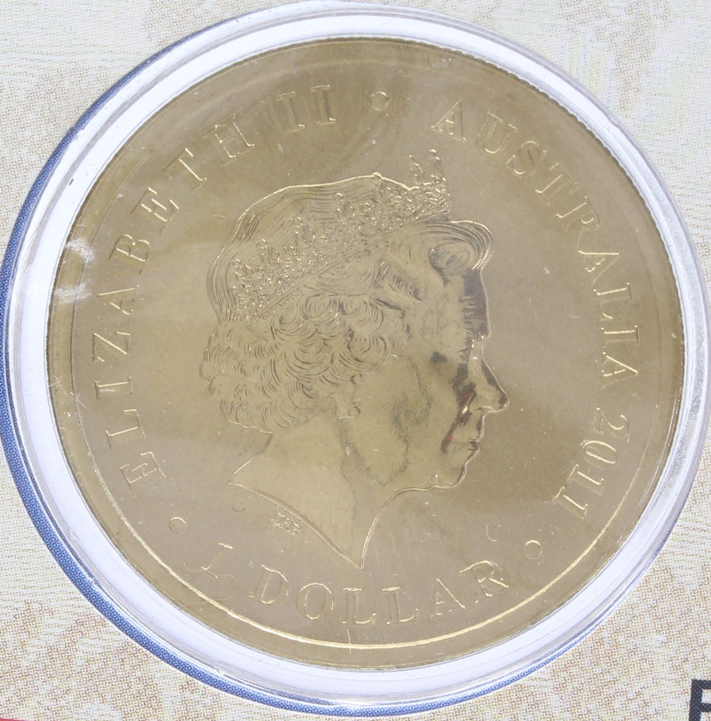 2011 & 2016 Australia $1 Queen's Birthday Uncirculated Coin On Card