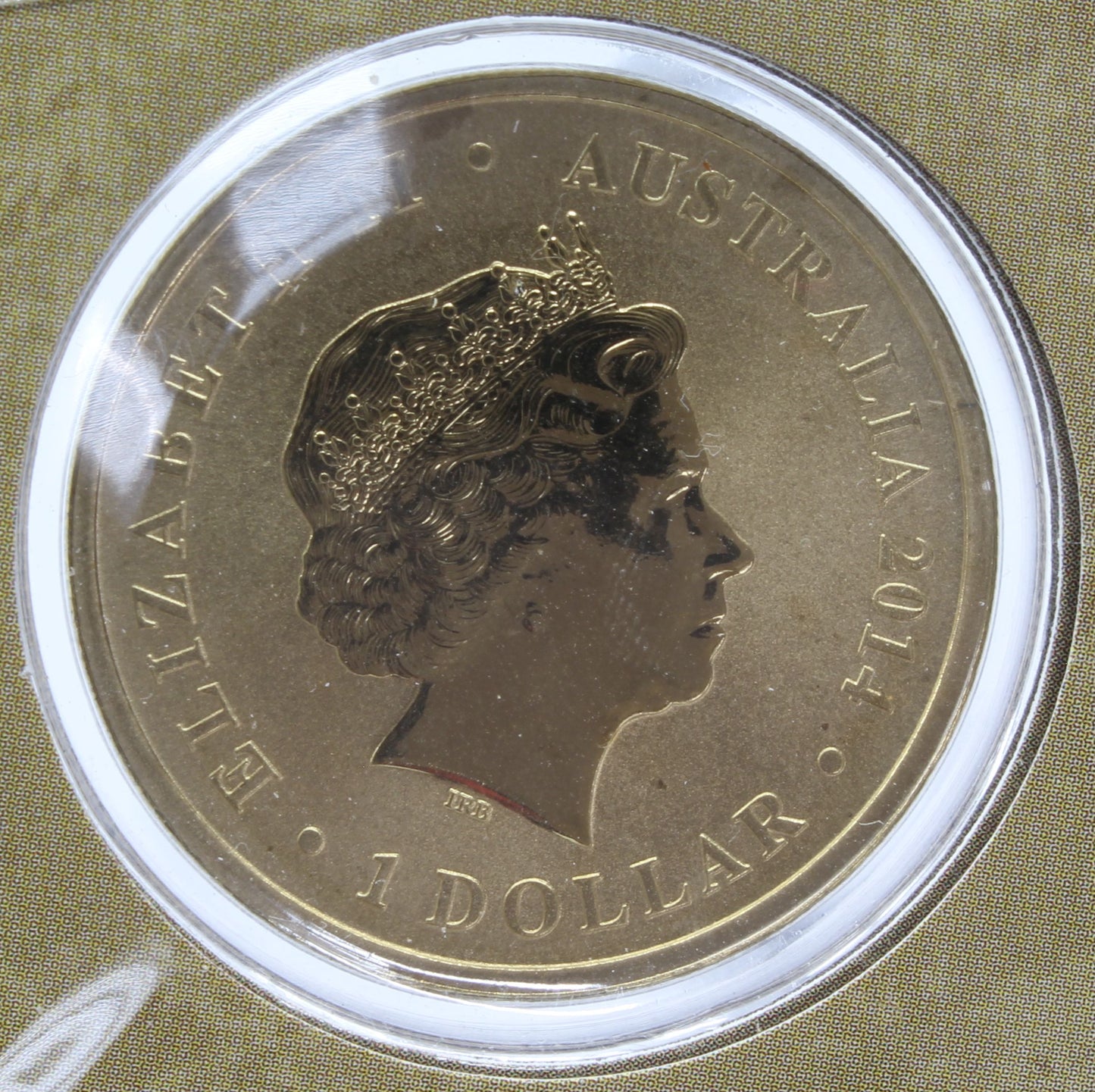 2014 Australia $1 Centenary of WW1 & Our Boys Uncirculated Coin On Card