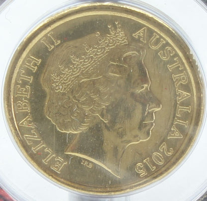 2015 Australia $2 Lest We Forget Coin On Card