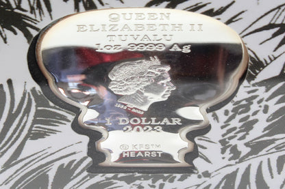 2023 Tuvalu $1 The Phantom 1Oz Silver Minted Mini Coin