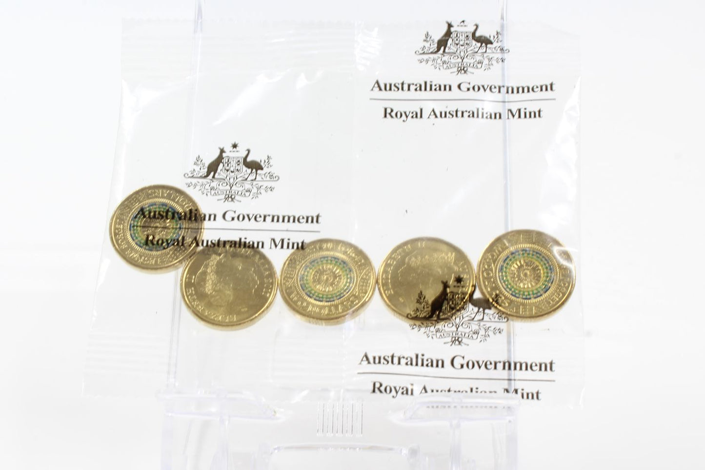 2017 Australia $2 Mosaic Lest We Forget UNC Coin RAM Bag