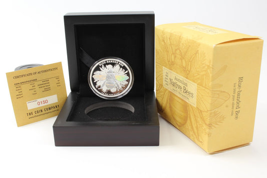 2025 Niue $2 Australian Native Bees 1Oz Silver Proof Hologram Coin