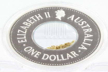 2004 Australia Eureka Stockade Anniversary Silver Locket Coin