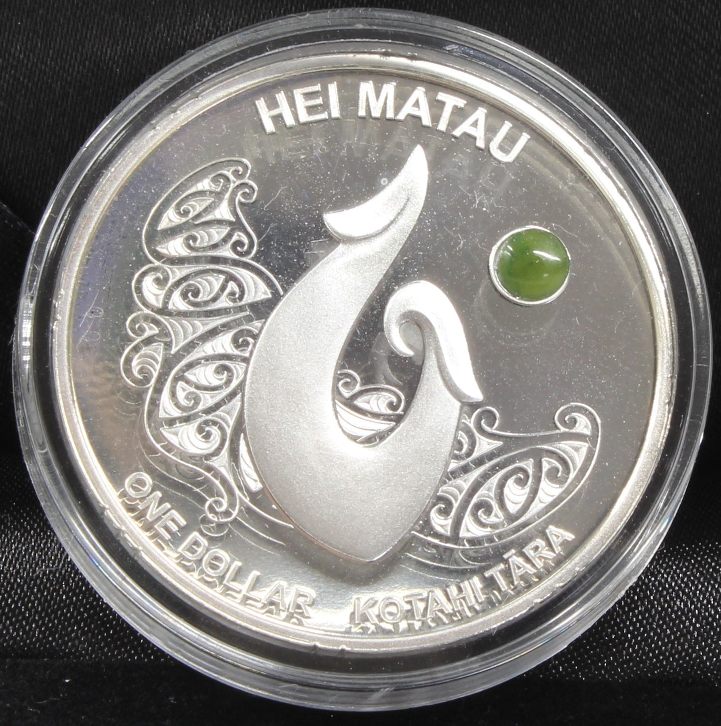 2012 New Zealand $1 HEI MATAU 1Oz Silver Proof Coin