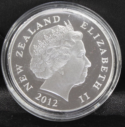 2012 New Zealand $1 HEI MATAU 1Oz Silver Proof Coin