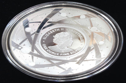 2021 Australia MILKY WAY $5 Coloured Silver Proof Domed Coin