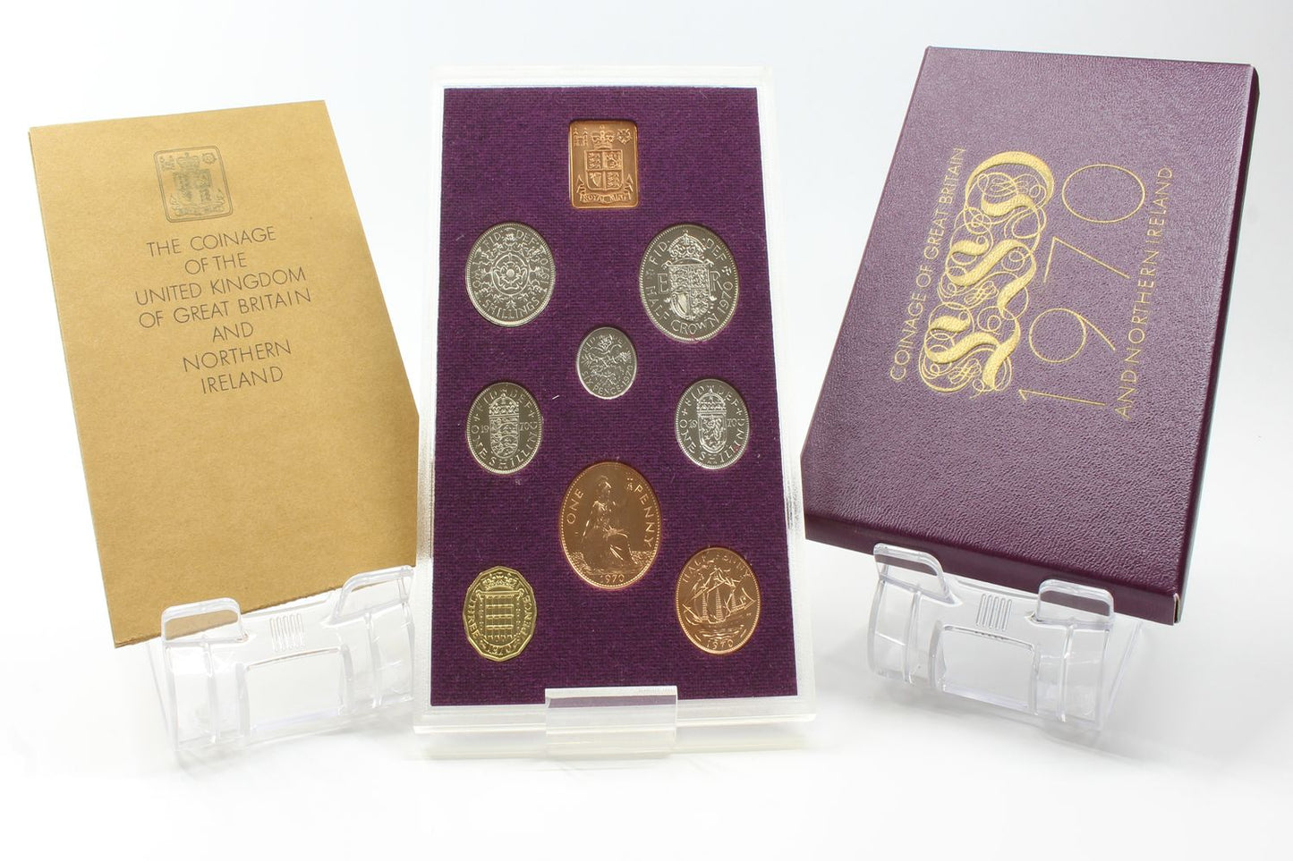 1970 Royal Mint Coinage of Great Britain and Northern Ireland Proof Coin Set