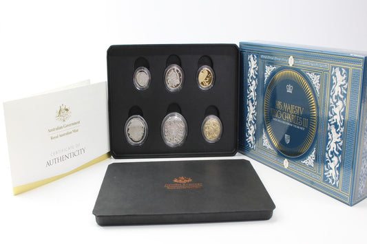 2024 Australia His Majesty King Charles III Proof Coin Set