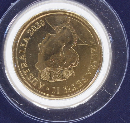 2020 Australia $2 ICC Women's T20 World Cup Coloured UNC Coin On Card X5