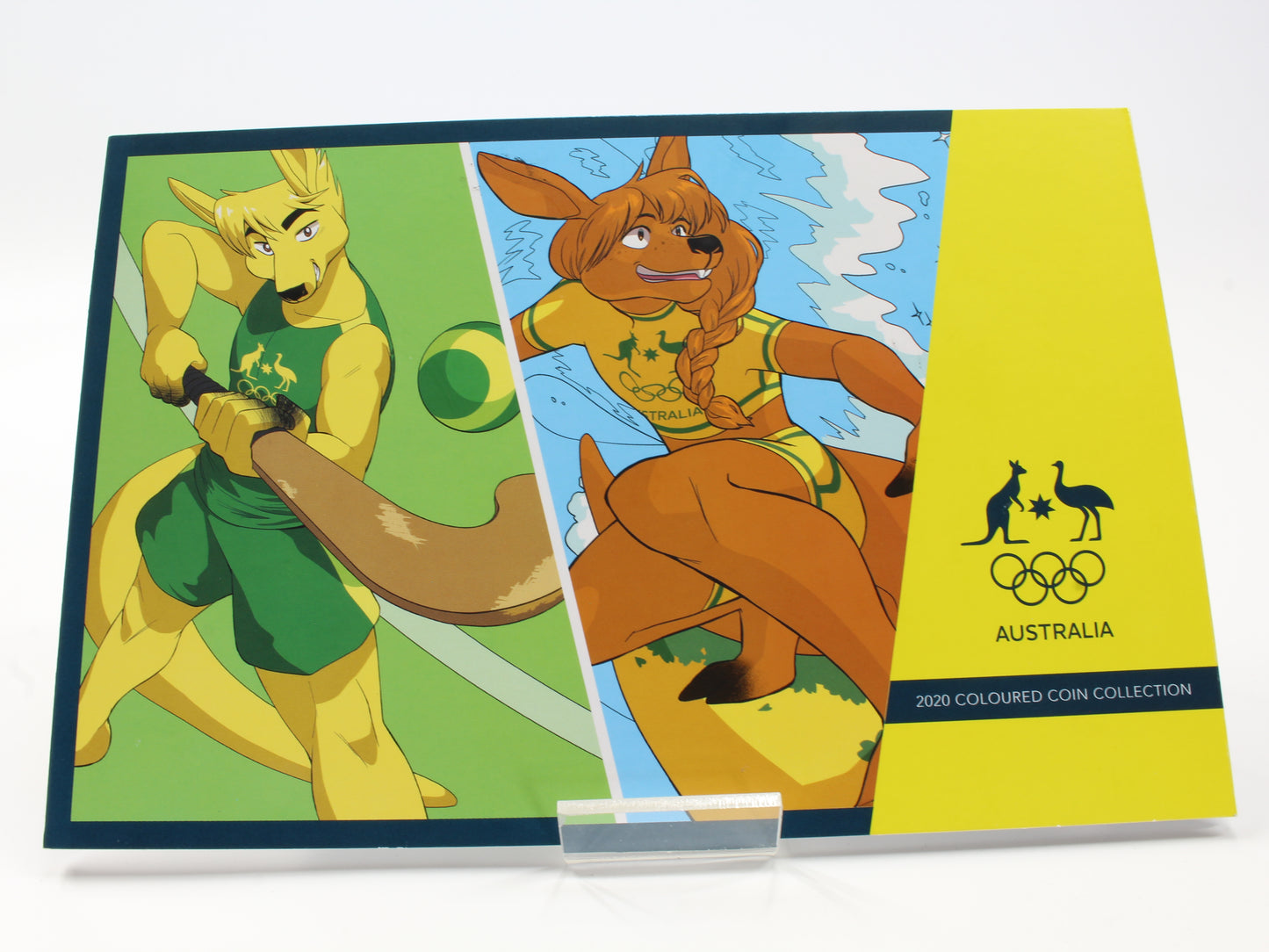 2020 Australia $2 Unleash The Spirit Five Coloured Coin Set