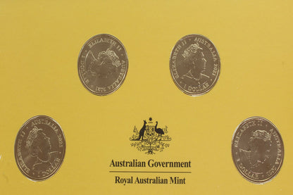 2021 Australia Centenary of The Royal Australian Air Force $1 Four Coin Set