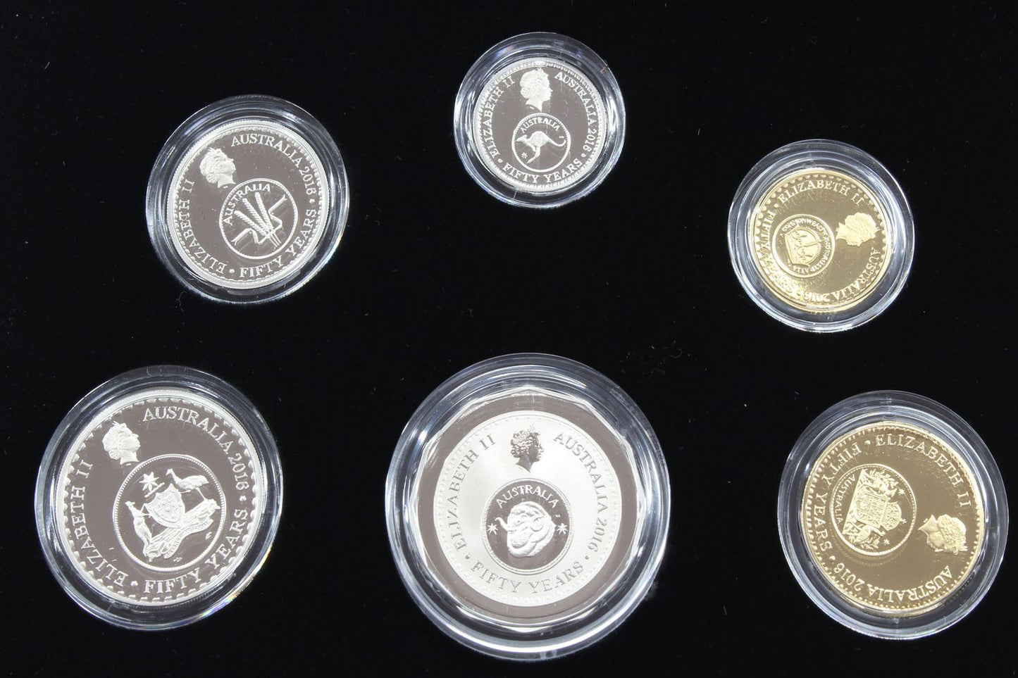 2016 Australia Fifty Years of Decimal Currency Proof Coin Set